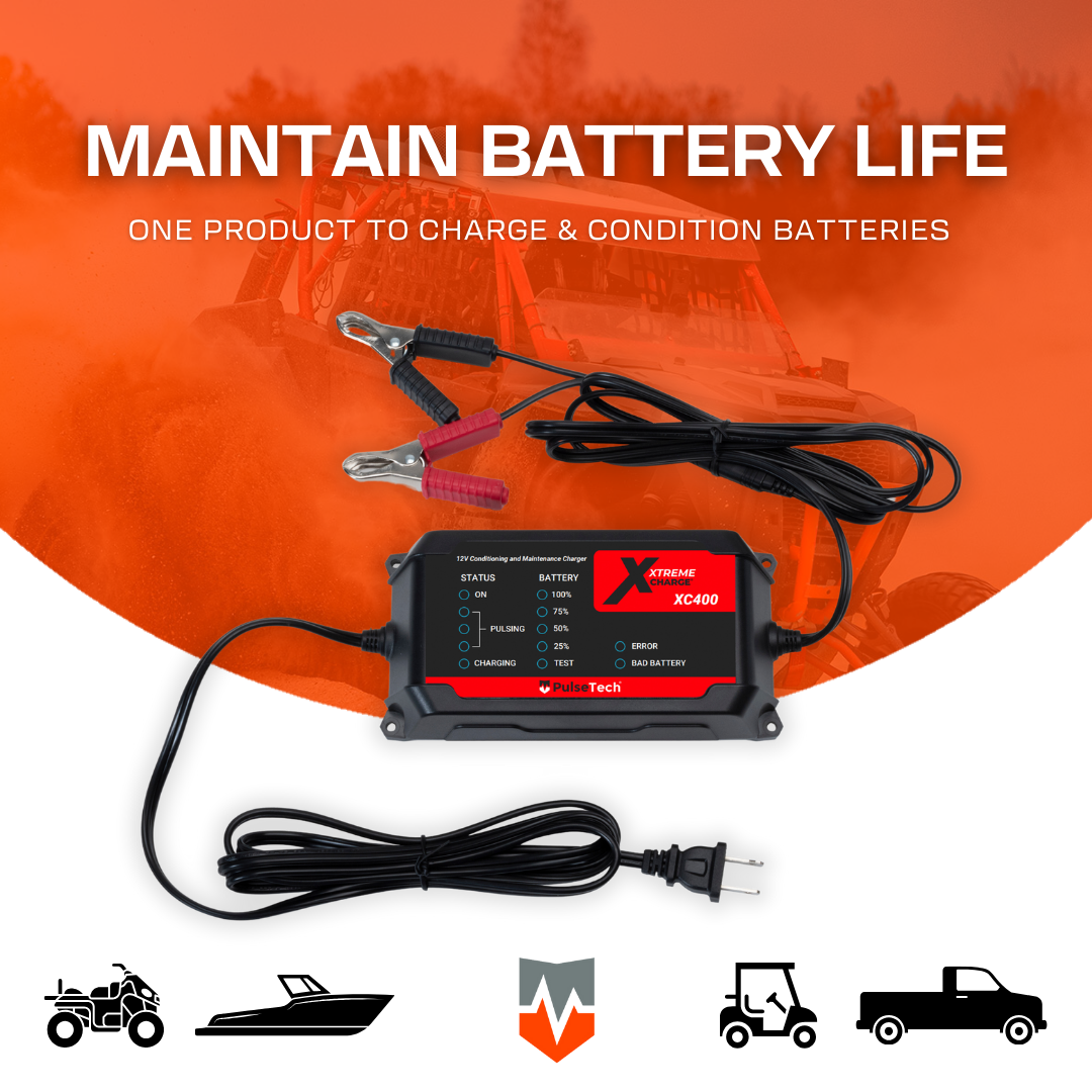 XC400 Xtreme Charge 4-Amp Battery Maintainer Charger