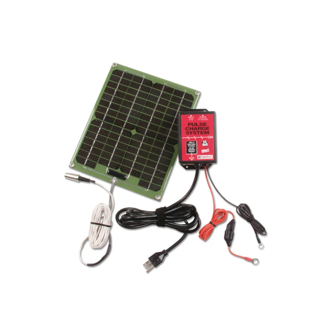 SPCS 24V SolarPulse Charger/Maintainer System w/ Solar Panel, 6W