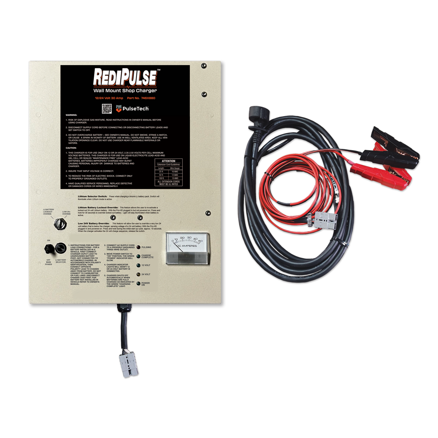 RediPulse Wall Mount Shop Charger
