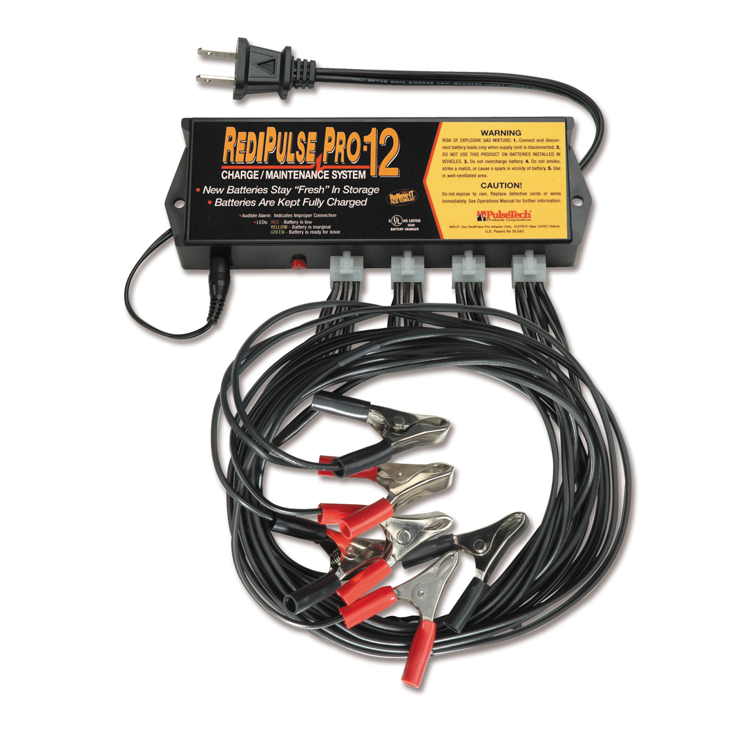 RediPulse 12-Station Battery Maintenance System