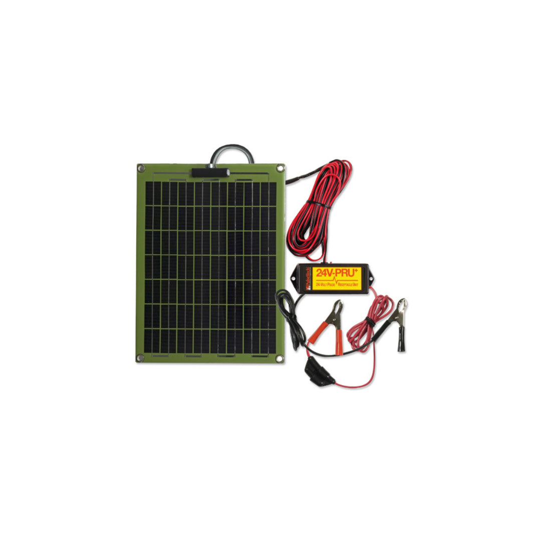 25W 12V Monocrystalline Solar Panel Trickle Charger Kit