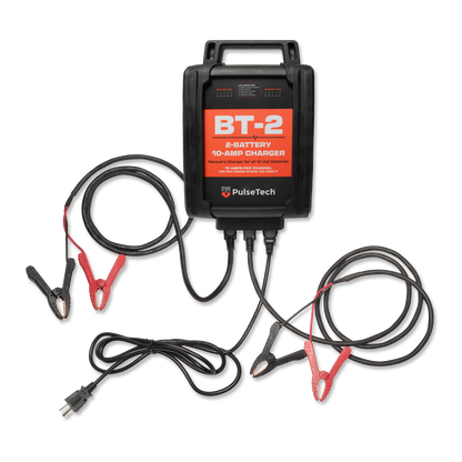 BT-2 2-Battery 10-Amp Charger for all 12-volt batteries