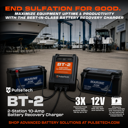 BT-2 2-Battery 10-Amp Recovery Charger