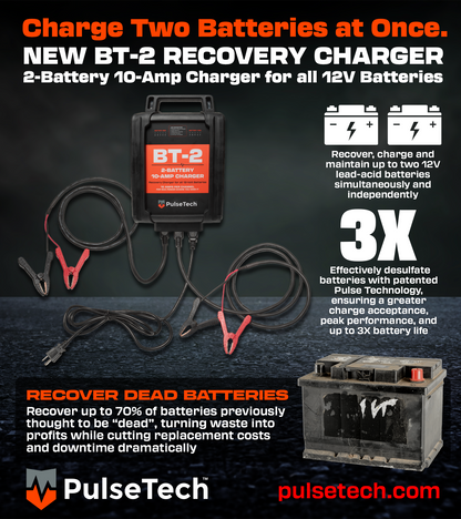 BT-2 2-Battery 10-Amp Charger
