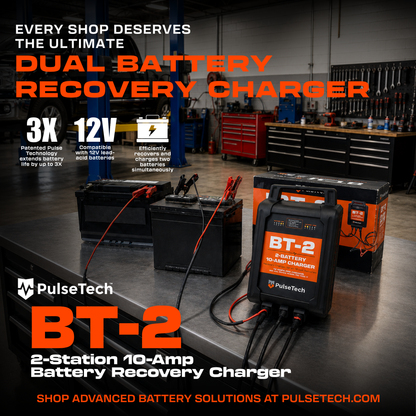 BT-2 2-Battery 10-Amp Recovery Charger