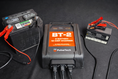 BT-2 2-Battery 10-Amp Charger for all 12-volt batteries