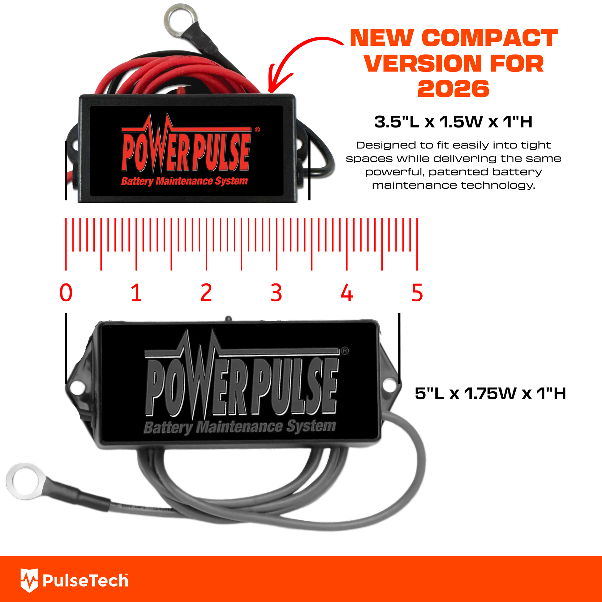 PowerPulse 12V battery maintenance system new compact version for 2026