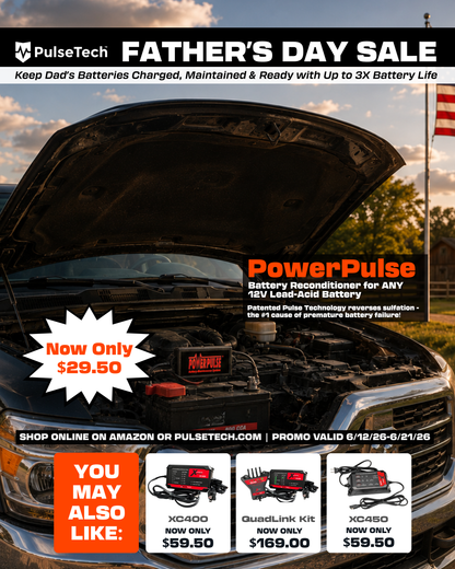 PowerPulse® 12V Battery Reconditioner