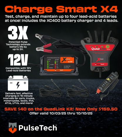 4-Channel Battery Charger Multiplier Kit