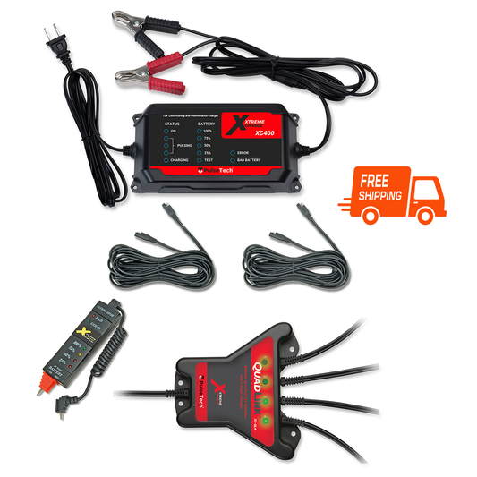 4-Channel Battery Charger Multiplier Kit