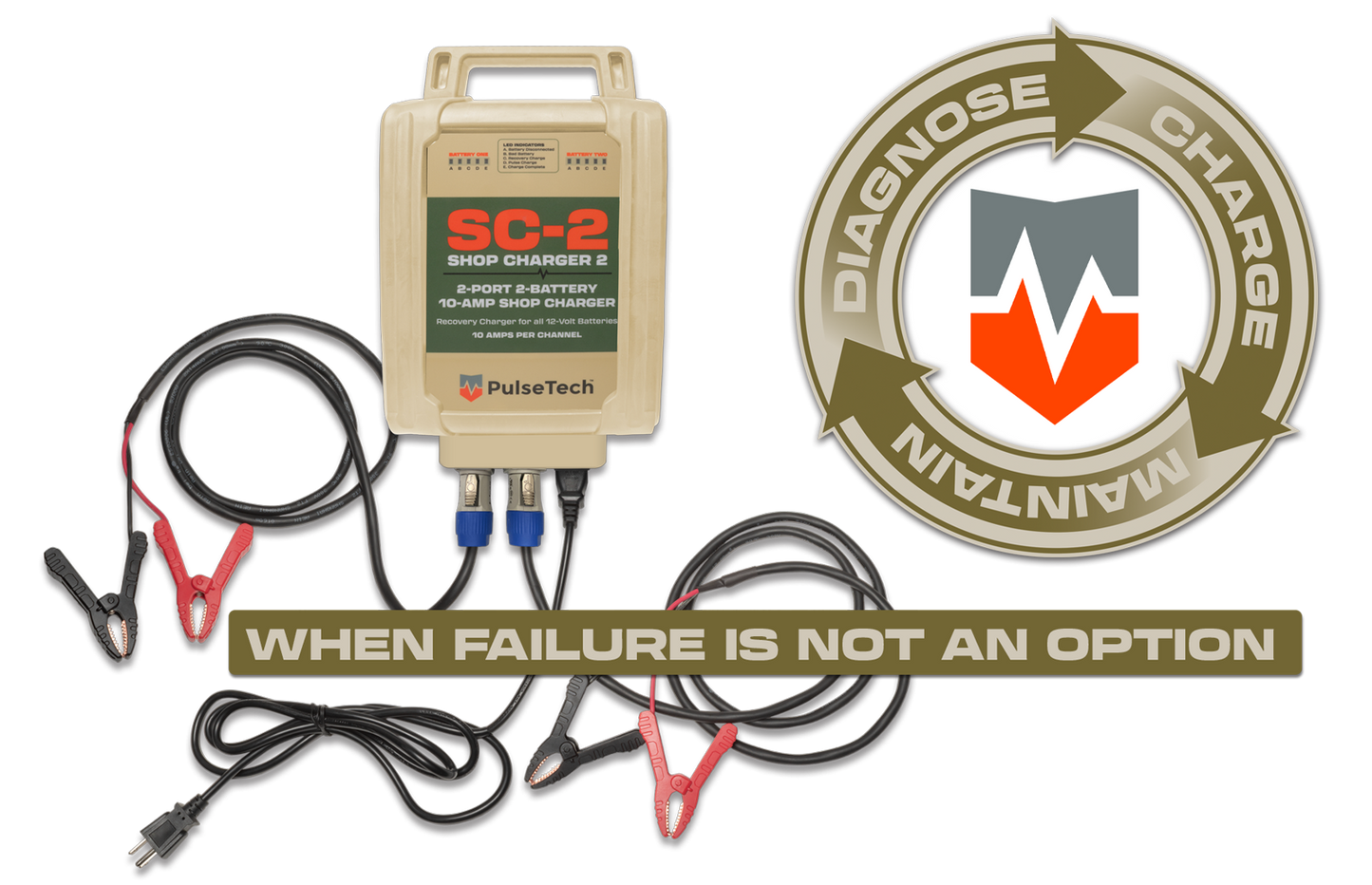 SC-2 2-Battery 10-Amp Charger
