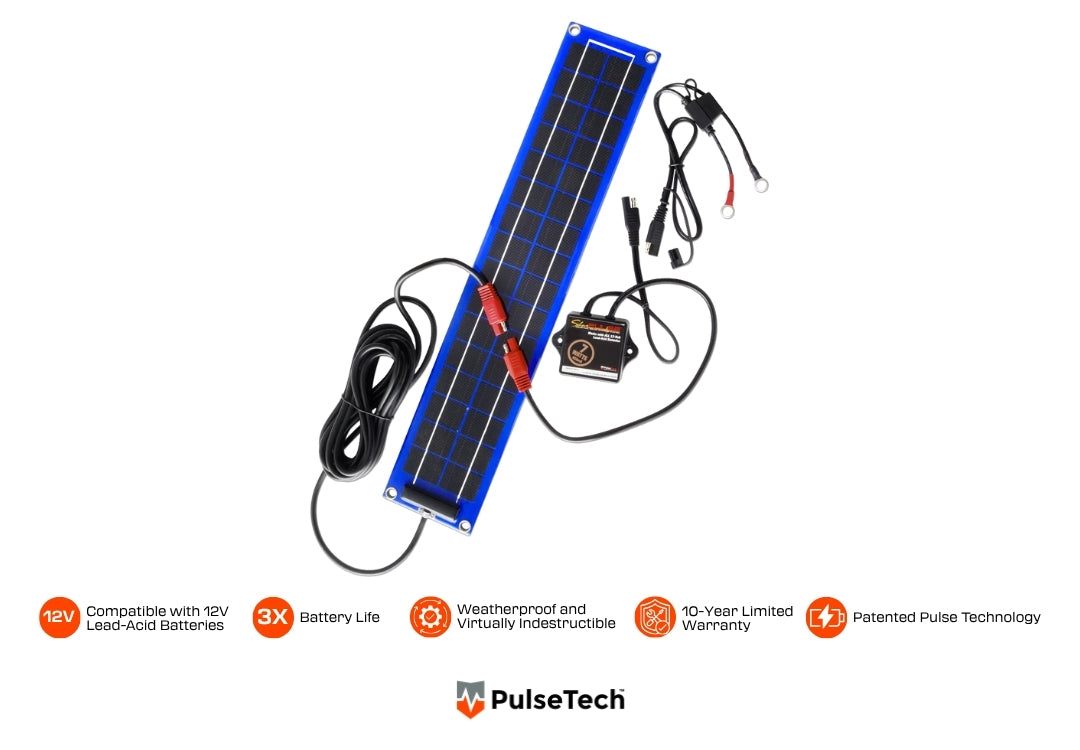 SP-7 Slim SolarPulse Solar Charger/Battery Maintainer