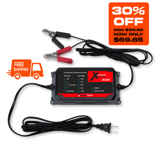 Xtreme Charge - XC400 4-Amp Battery Maintainer Charger