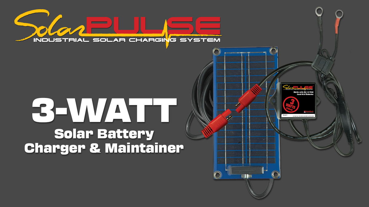 Load video: SolarPulse 3-Watt Solar Charger